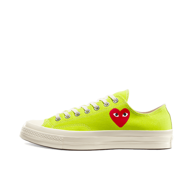 Comme des Garcons X Converse Chuck Taylor Hi 'Bright Green'