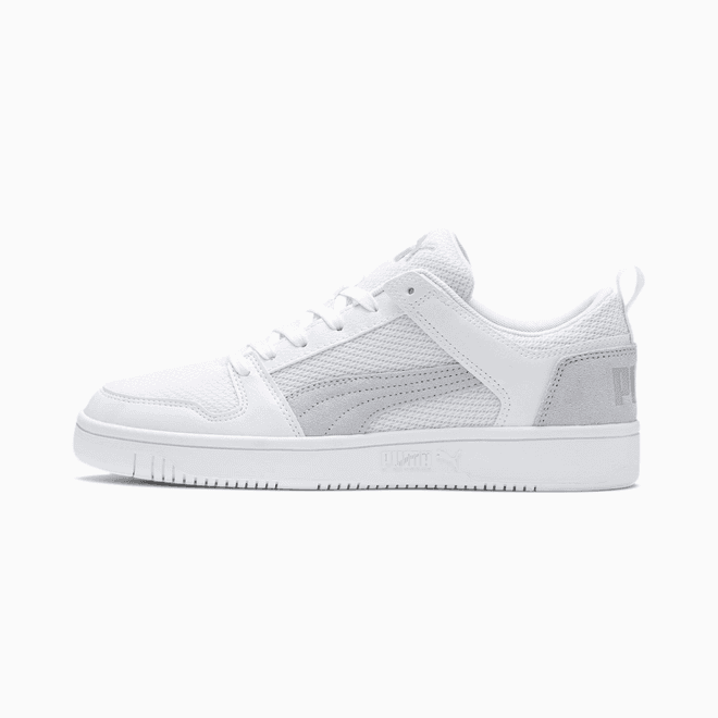 Puma Rebound Lay Up Lo Mesh Trainers