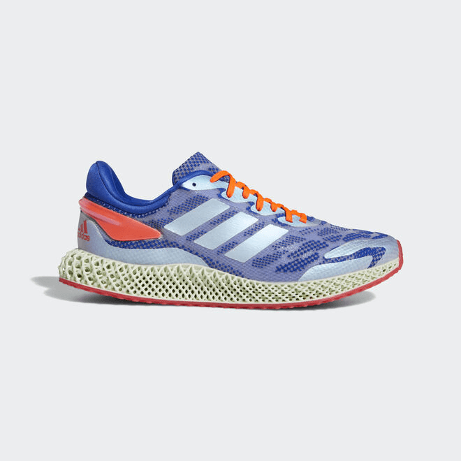 adidas 4D Run 1.0 Glory Blue Solar Red