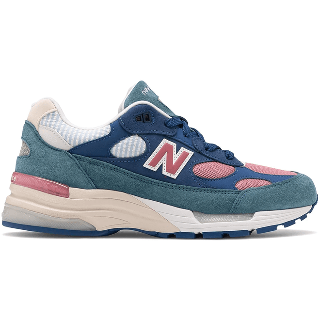 New Balance 992 Blue Teal Rose