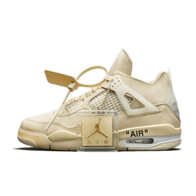 Off-White X Air Jordan 4 SP WMNS 'Sail'