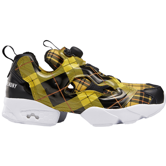 Reebok Instapump Fury Opening Ceremony Plaid Yellow