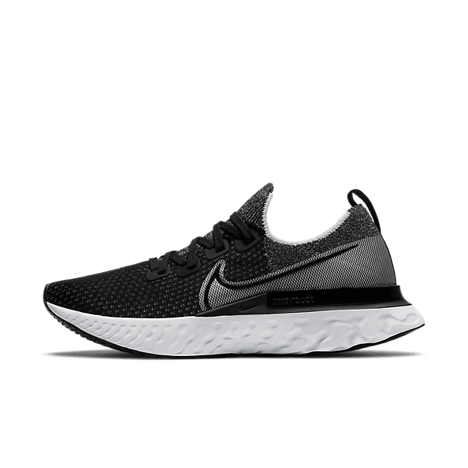 Nike React Infinity Run Flyknit Black White