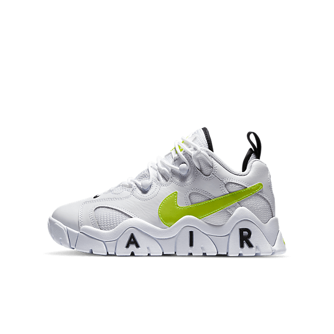 Nike Air Barrage Low White Black Volt (GS)