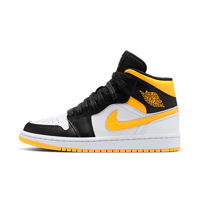 Jordan 1 Mid Laser Orange Black (W)