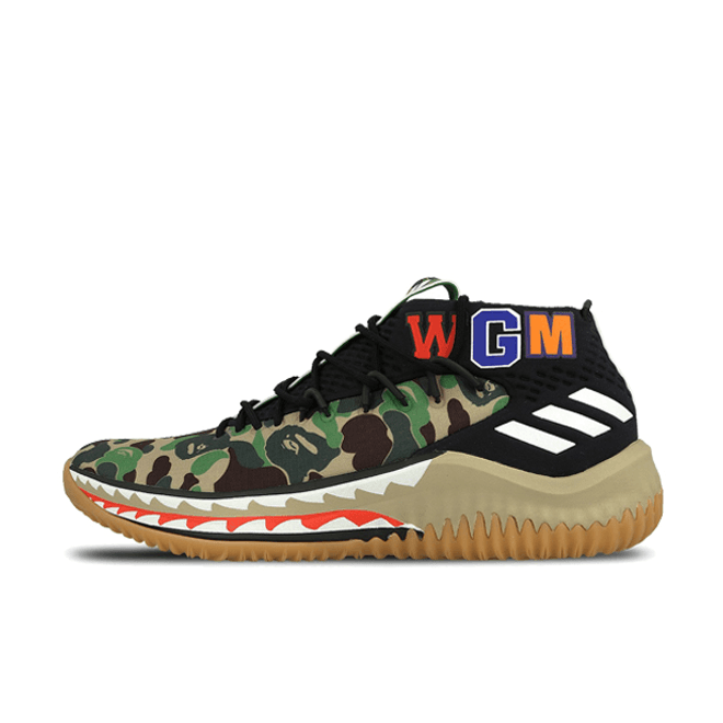 adidas Dame 4 X Bape 'A Bathing Ape Green'