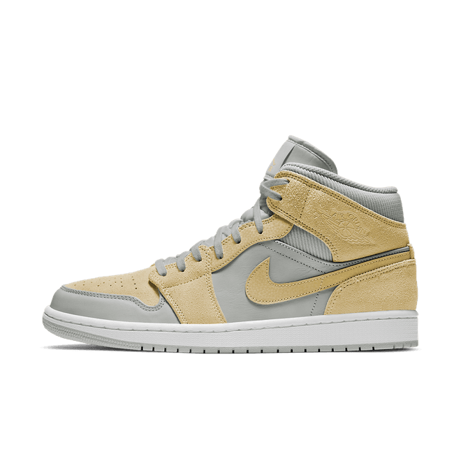 Air Jordan 1 Mid SE 'Light Bone/Yellow'