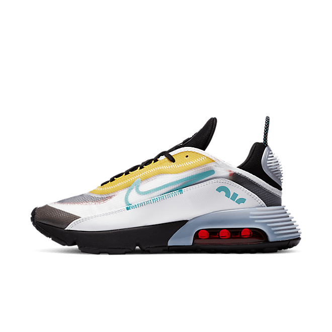 Nike Air Max 2090 White Speed Yellow Bleached Aqua