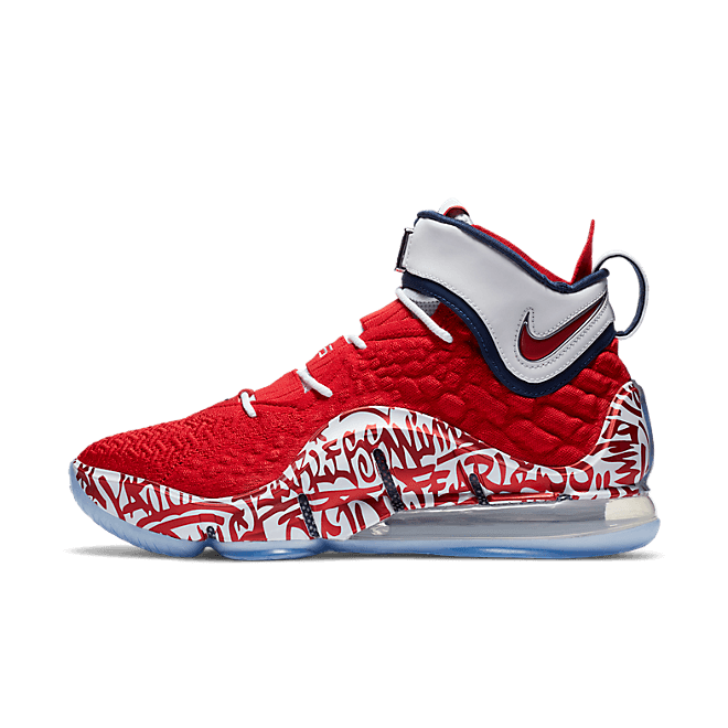 Nike LeBron 17 Graffiti Remix Red