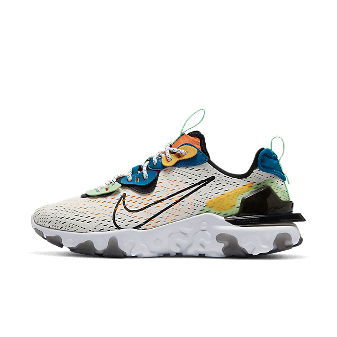 Nike React Vision Phantom Green Abyss Laser Orange