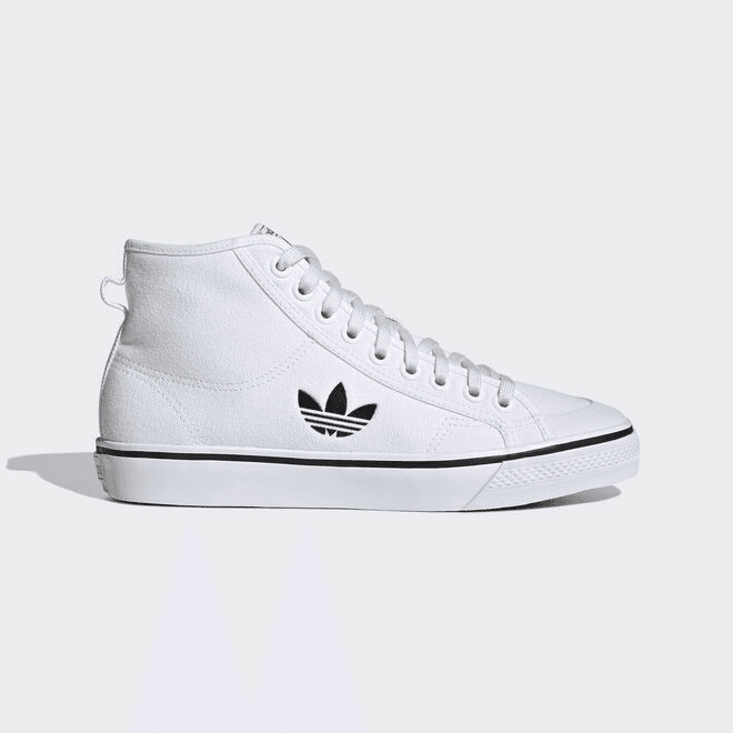 adidas Nizza Hi Cloud White Black