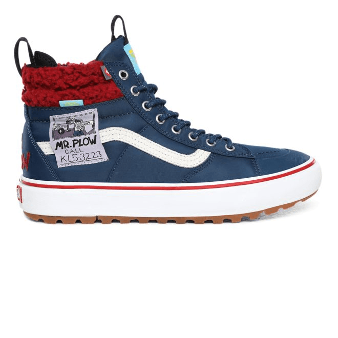 Vans x The Simpsons Sk8-Hi MTE 2.0 DX Mr Plow Mens Blue Trainers