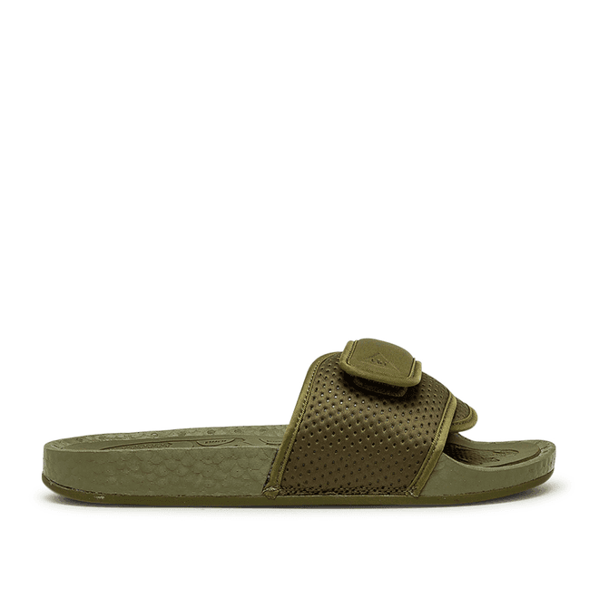 adidas Originals x PHARRELL WILLIAMS BOOST SLIDE "OLIVE CARGO"