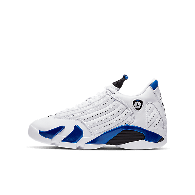 Jordan 14 Retro White Hyper Royal (GS)