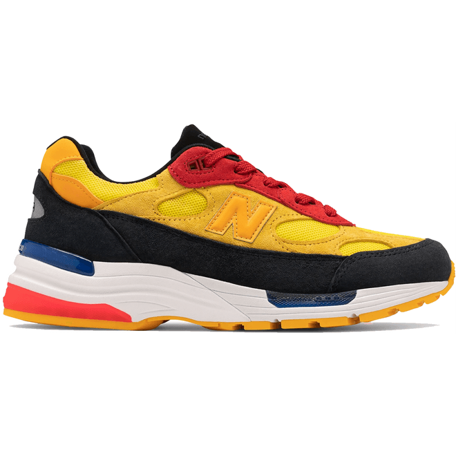 New Balance 992 Yellow Red