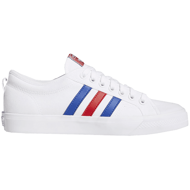 adidas Nizza White Scarlet Royal