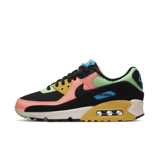 Nike Air Max 90 Fur 'Green/Pink'