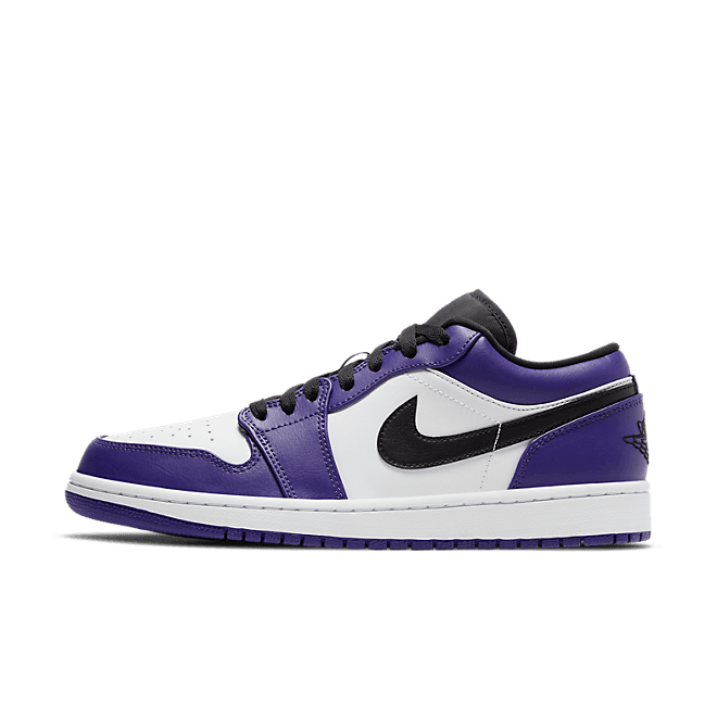 Jordan 1 Low Court Purple White