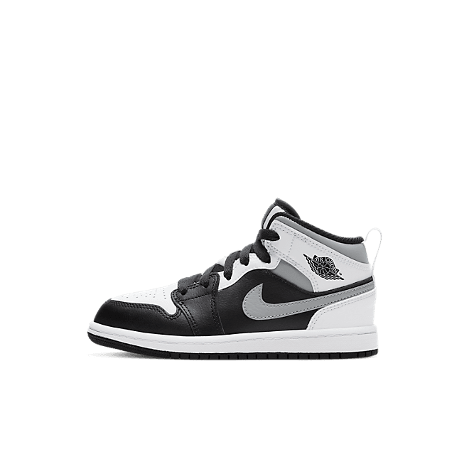 Jordan 1 Mid White Shadow (PS)