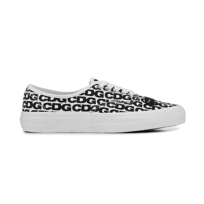 Vans Authentic Comme des Garcons Black Heel Tab (Curved Rubber)