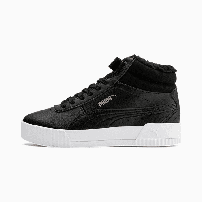 Puma Carina Fur Mid Youth Trainers