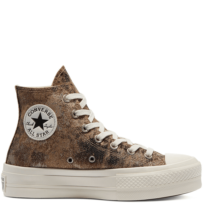 Elevated Metallic Platform Chuck Taylor All Star High Top