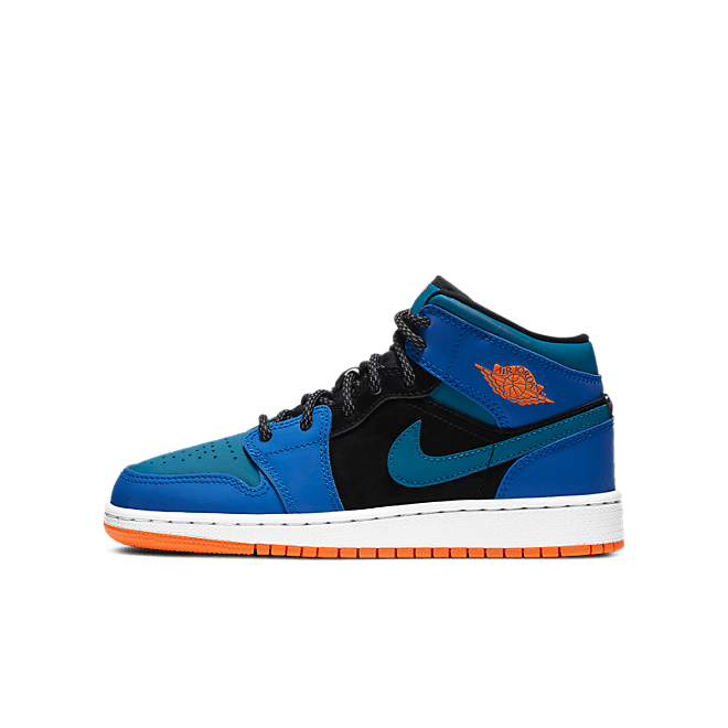 Air Jordan 1 Mid Racer Blue (GS) (2020)