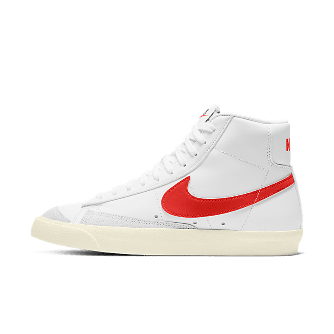 Nike W Blazer Mid '77 White Habanero Red Sail