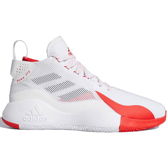 adidas D Rose 773 Cloud White Vivid Red