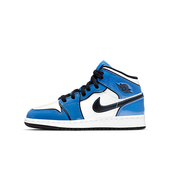 Jordan 1 Mid Signal Blue (GS)