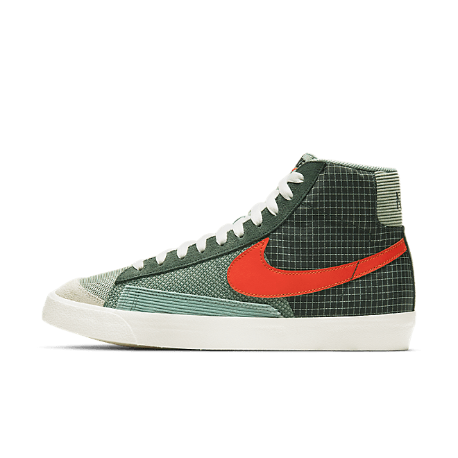 Nike Blazer Mid '77 Patch Dutch Green/ Tm Orange-Galactic Jade