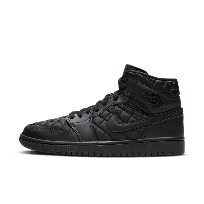 Jordan 1 Mid Quilted Black