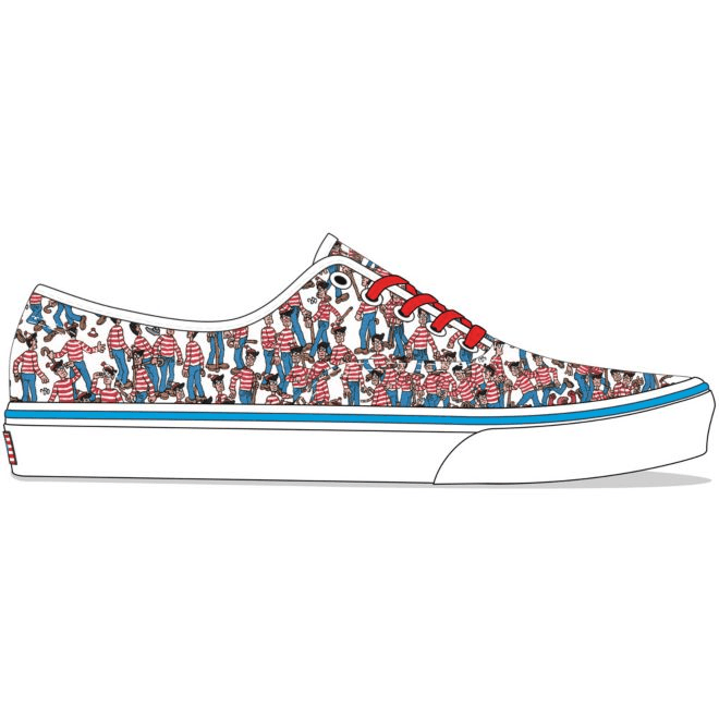 Vans Classic Authentic Wheres Waldo Land of Waldos