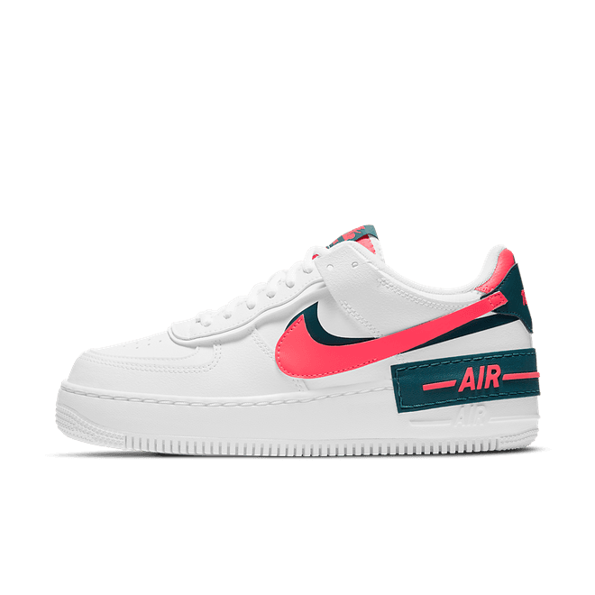 Nike Air Force 1 Shadow 'White/Solar Red'