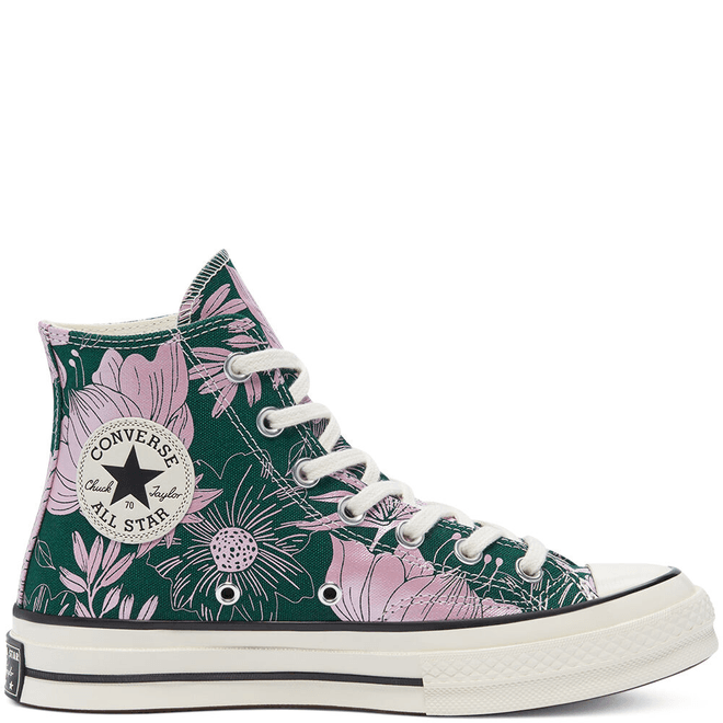 Womens Vintage Floral Chuck 70 High Top