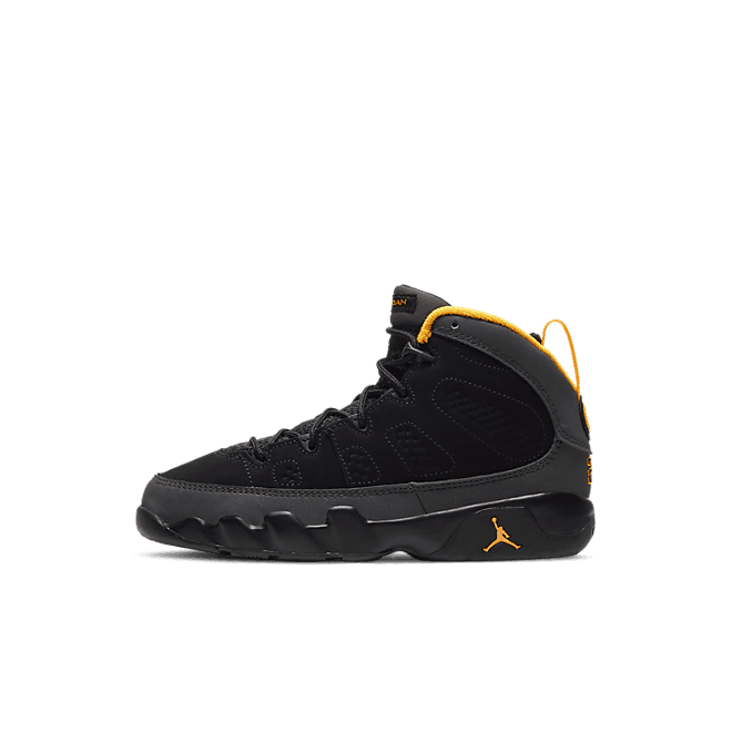 Jordan 9 Retro Dark Charcoal University Gold (PS)