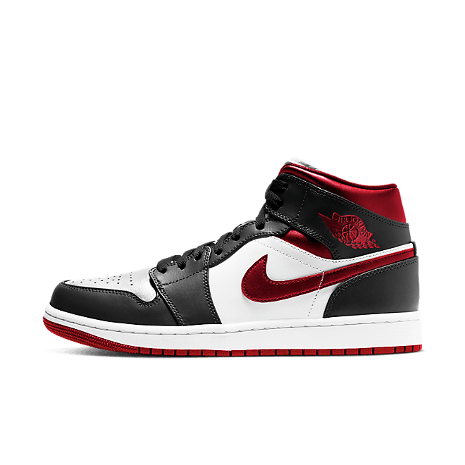 Air Jordan 1 Mid 'Metallic Red'