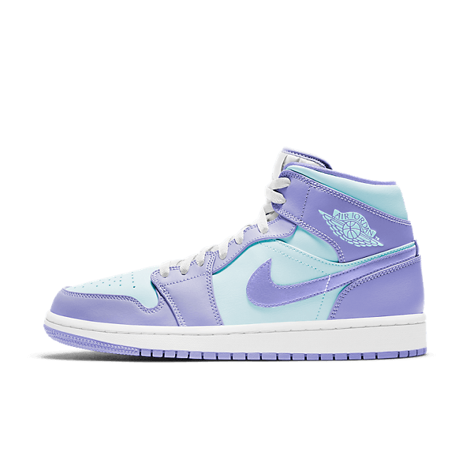 Air Jordan 1 Mid 'Purple Aqua'