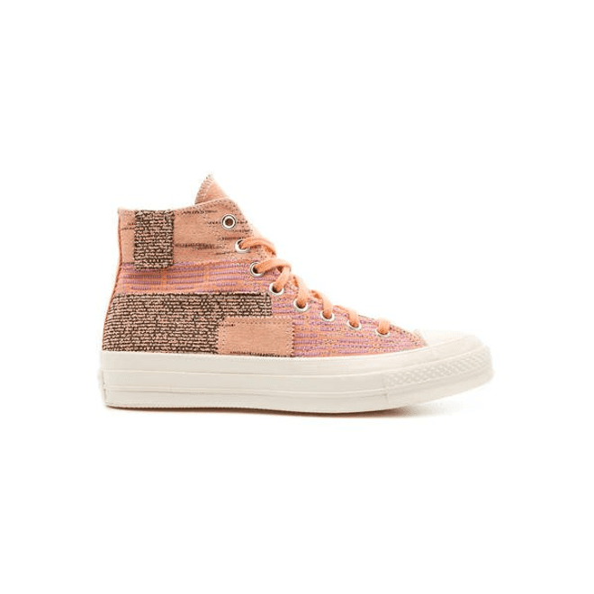 Converse x CONVERSE PATCHWORK CHUCK 70 HI "PEACH"