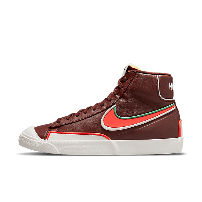 Nike Blazer Mid '77 Infinite Bronze Eclipse/ Bright Crimson-Light Bone