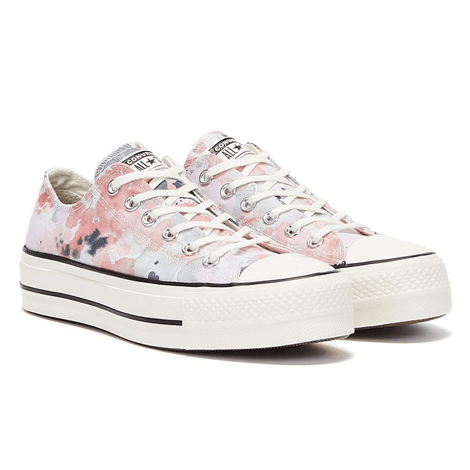 Converse All Star Lift Summer Daze Ox Womens White / Pink Trainers