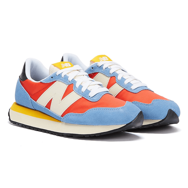 New Balance 237 Womens Blue / Pink / White Trainers