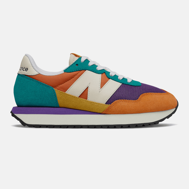 New Balance 237 - Vintage Orange with Team Teal