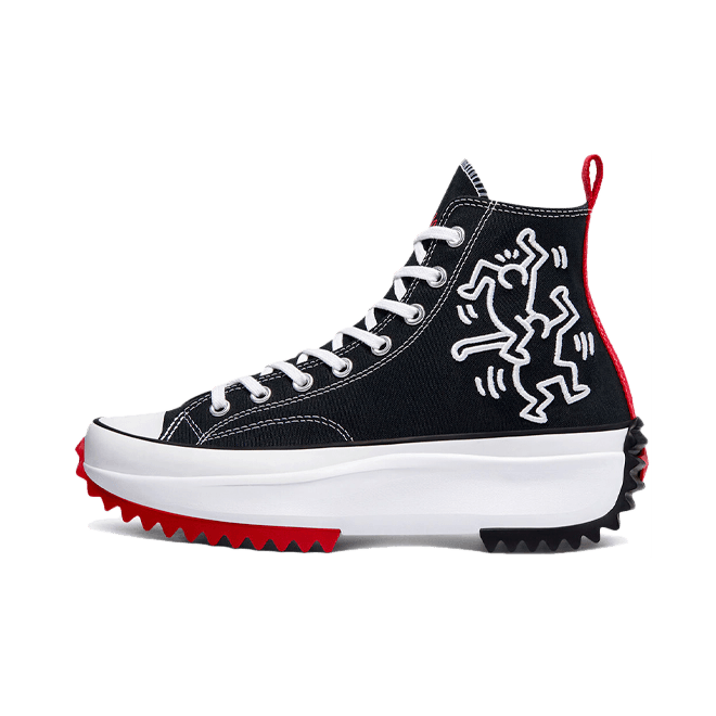 Keith Haring X Converse Run Star 'Black'