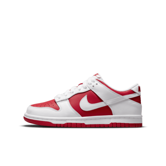 Nike Dunk Low GS 'University Red'