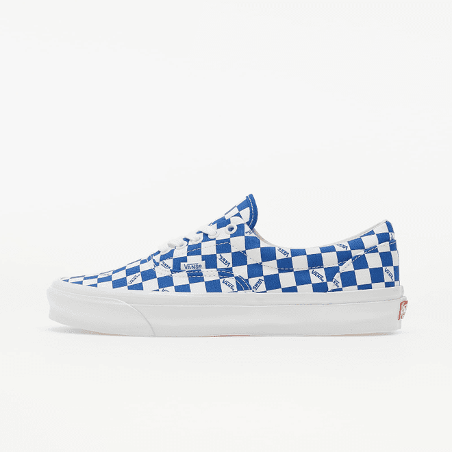 Vans Vault OG Era LX (Canvas) Checkerboard Logo/ Night Blue