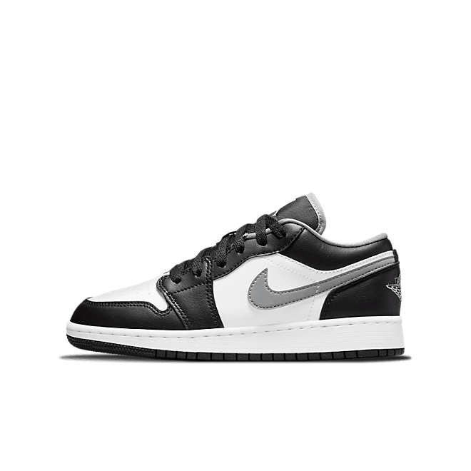 Jordan 1 Low Black White Grey (GS)