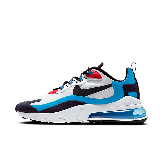 Nike Air Max 270 React Photo Blue University Red