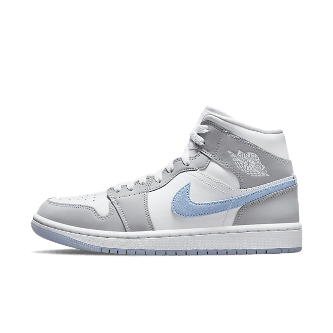 Air Jordan 1 Mid Grey Blue (W)