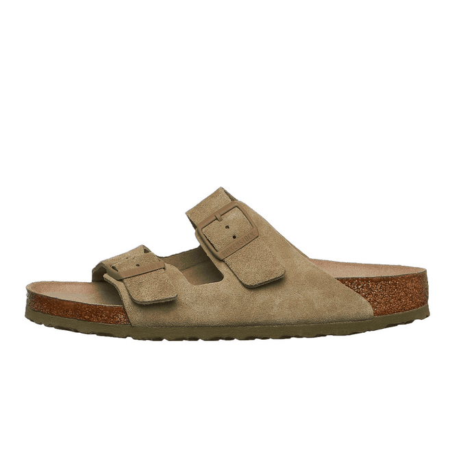 Birkenstock Arizona BS -Suede "Faded Khaki"